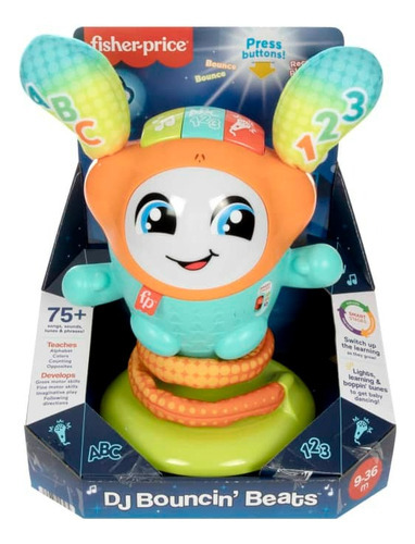 Juguete Para Bebés Fisher-price Dj Bouncy Salta Y Aprende