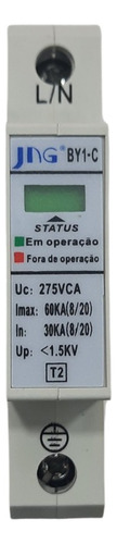 Dispositivo De Proteção Contra Surto Dps Unipolar 60ka Jng