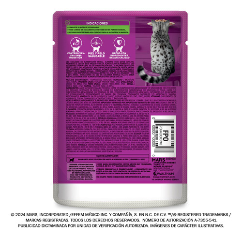 Pack X24 Alimento Gato Whiskas Fillets Parrillada Mixta