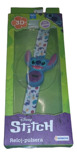 Reloj 3d Pulsera Digital Disney Stitch Usado