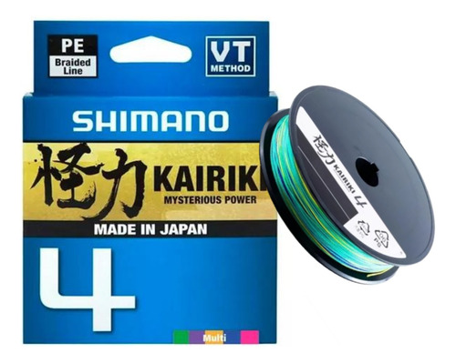 Multifilamento Shimano Kairiki 150m 0.230mm 30lbs 