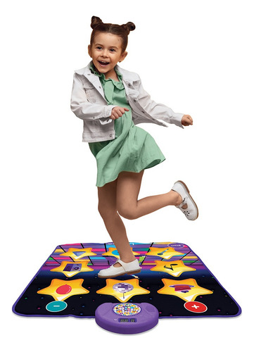 Alfombra De Baile Electrónica Bluetooth Con Luces, 6 Modos D