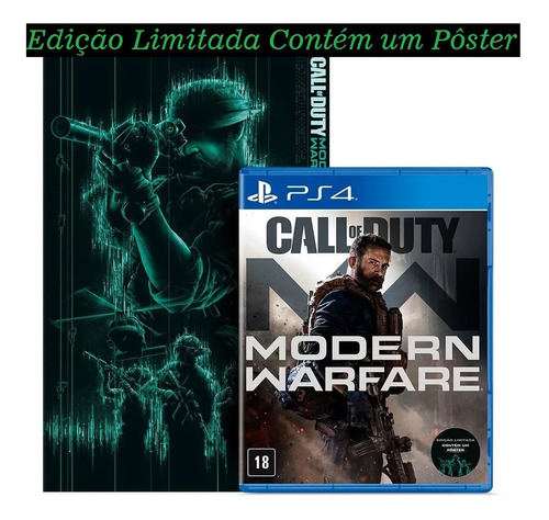 Call Of Duty Modern Warfare Ps4 Mídia Física Pronta Entrega