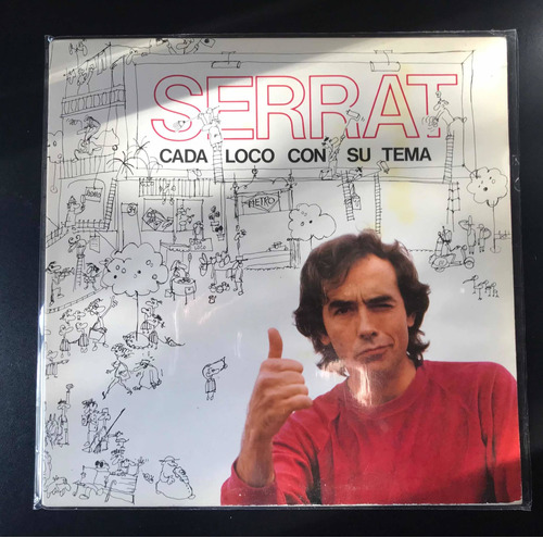 Vinilo Serrat Cada Loco Con Su Tema Che Discos