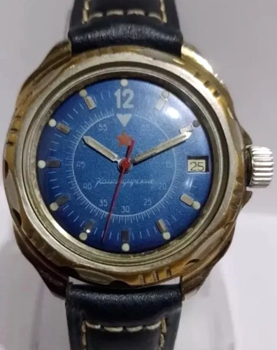 Reloj Ruso Vostok Komandirskie '70s Antíguo No Nivada 