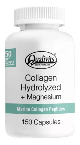 Colageno Hidrolizado + Magnesio 150 Capsulas Qualivits 
