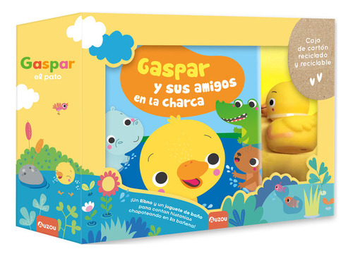 Libro De Baãâo Gaspar Y Amigos En La Charca. Ecologico, De Martinez Pena, Sigrid. Editorial Auzou En Español