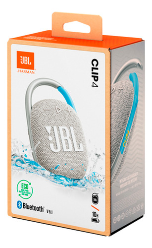 Caixa De Som Jbl Clip 4 Bluetooth 10h Bateria Prova Dágua