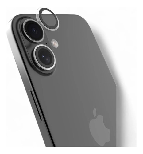 Protector De Lentes Peak Series iPhone 16 / 16 Plus - Cover Color Plateado