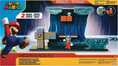 Set De Juego Figuras Super Mario Bros Original Nintendo