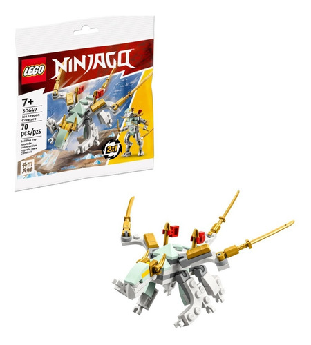 Lego Ninjago Dragon De Hielo 2en1  (30649) ¡ En Stock!