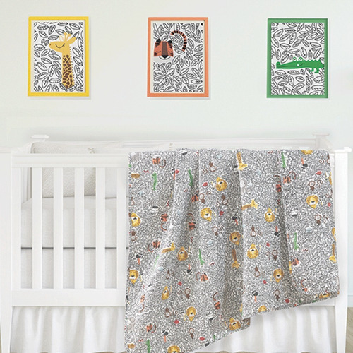 Cover Quilt Kavanagh Estampado Leon 125 X 150 Cm Cuna