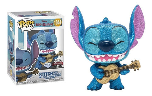 Funko Pop! Disney: Stitch With Ukulele Version Diamond #1044