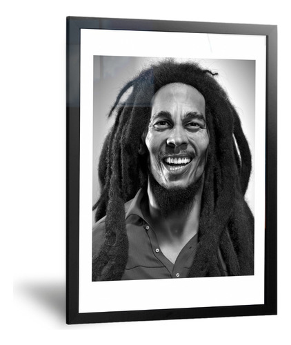 Cuadro Bob Marley, 40x60, Reggae, Decoración. Quaddros