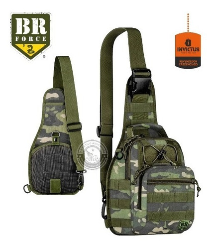 Mochila/bolsa Patrulha Bornal Velado Tropic 7l - Original