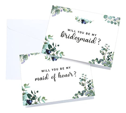 10 Paquetes De Tarjetas Will You Be My Bridesmaid Boho ...