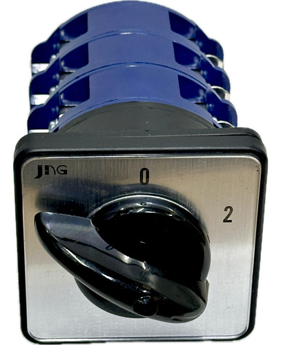 Chave De Rotativa 3p 1-0-2 Lw26-125 D0723/3 Cor Azul