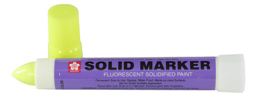 Marcador En Barra Sakura Solid Marker Fluorescente