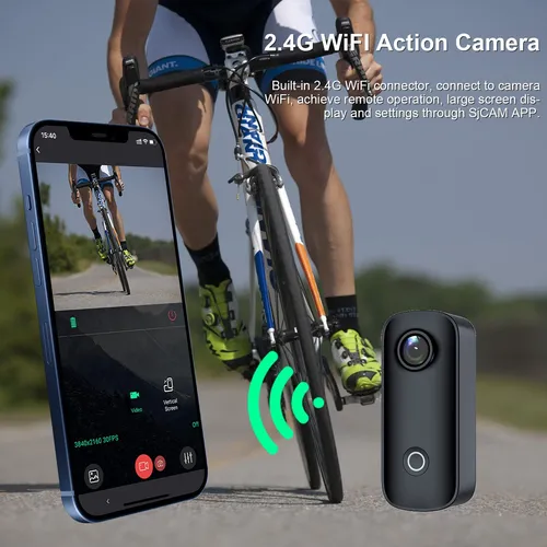 Sjcam C100 Mini Cámara De Acción Wifi 4k 30fps Portátil