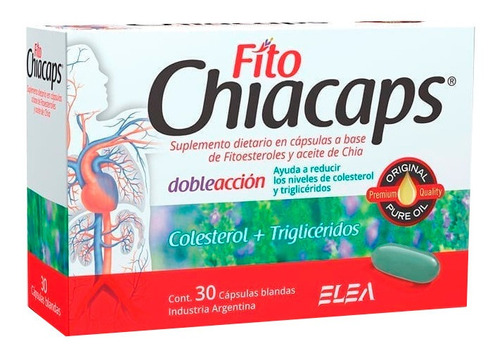 Suplemento Dietario Fito Chiacaps (30 Cápsulas)