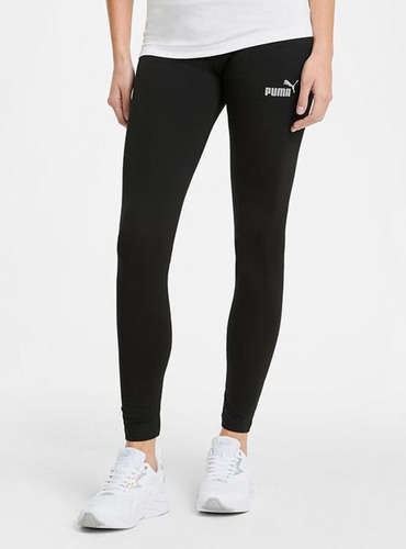 Calza De Algodón Puma Mujer Negro
