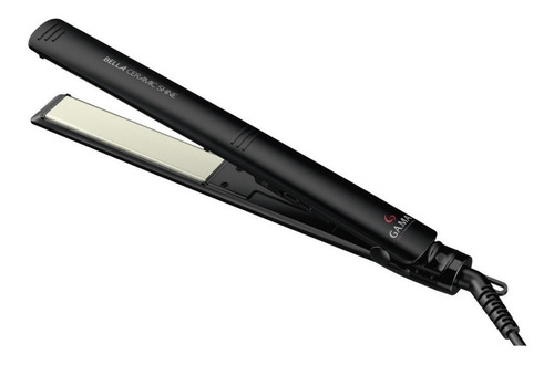 Imagen 1 de 1 de Planchita de pelo GA.MA Italy Elegance Bella Ceramic Shine Ion negra 110V/220V