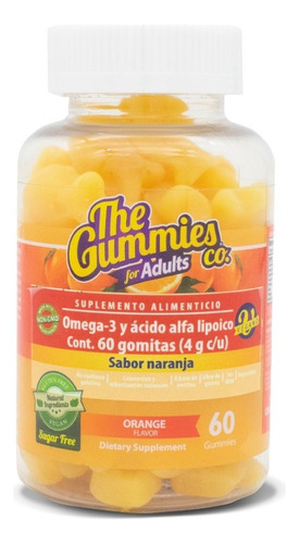 The Gummies Co. Omega 3 - Naranja 60.00 Gomas