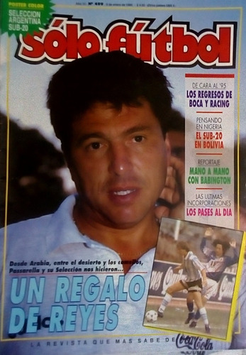 Solo Futbol N°499.japon 1 Argentina 5.poster Seleccion Sub20