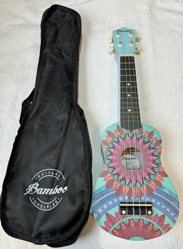 Ukelele Bamboo Verde (Usado)
