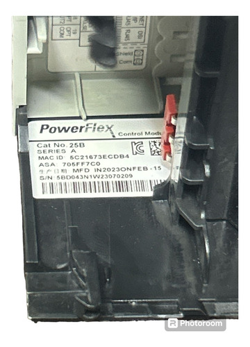 Allen Bradley Modulo De Control Variador Power Flex 525