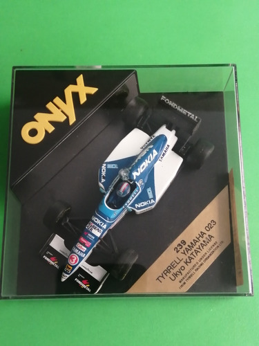 Formula 1 F1 Onyx 1/43 Tyrrell Yamaha 023 U. Katayama Empf1