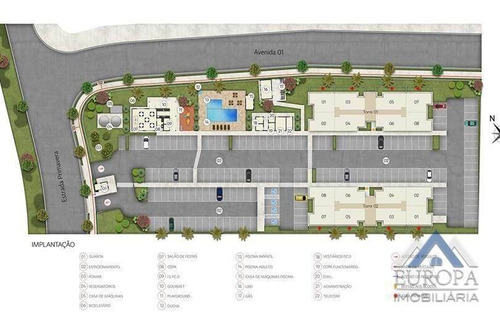 Apartamento À Venda, 43 M² Por R$ 163.939,00 - Cidade Industrial Ii - Londrina/pr - Ap0677