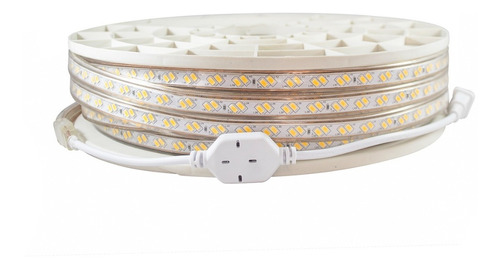 Manguera Led 25 Mts 5630 Exterior Luz Blanca 110v C/clavija