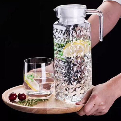 Z Jarra De Agua Grande De 1,1 L, Recipiente Acrílico Para