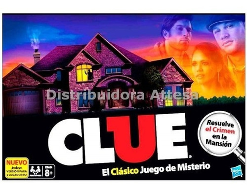 Clue Clasico Nueva Version Quien Es El Culpable? Hasbro Caja