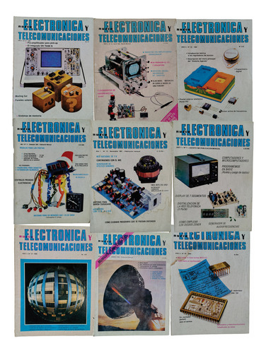 Lote 42 Revistas Nueva Electrónica Y Telecomunicaciones (Usado)