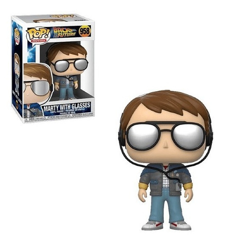 Funko Pop! Marty With Glasses N°958 / Bttf