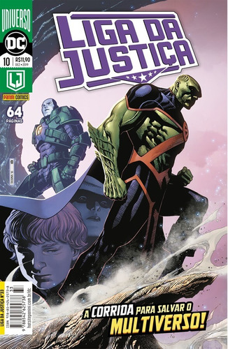 Liga da Justiça: Renascimento - 10 / 33: A corrida para salvar o Multiverso!, de Snyde, Scott. Editora Panini Brasil LTDA, capa mole em português, 2019