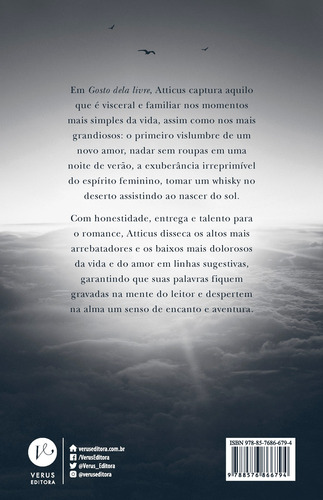 Gosto dela livre, de Atticus. Editorial Verus Editora Ltda., capa mole em português, 2018