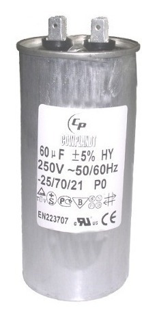 Capacitor De Marcha 60 Mfd 250vac