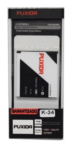 Bateria Para Sony Xperia M Puxida K-34 Ba900 1400 Mah 