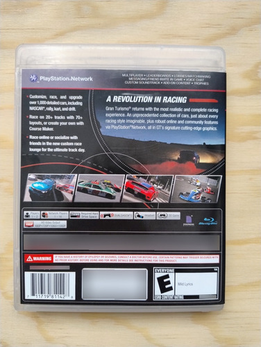 Gran Turismo 5 Ps3 (Usado)