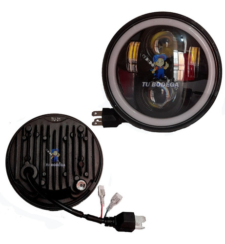 2 Faros Led De Lujo De 5 Pulgadas Para Carro Y Moto