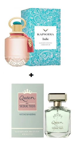 Perfume Promo Rapsodia Indie + Shakira Queen Originales Imp.