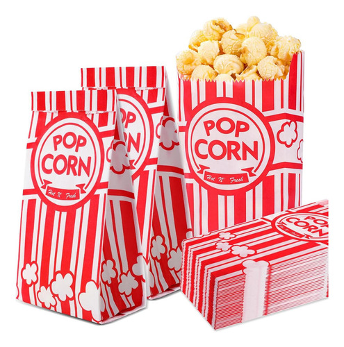 Bolsas De Palomitas Voisen 100 Piezas 30g Para Máquina