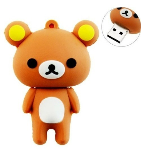 16 Gb Flash Drive Usb Con La Forma Linda De Rilakkuma 16g Me