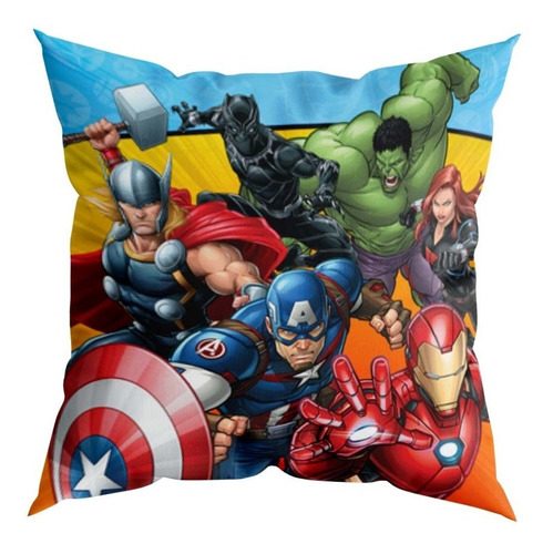  Cojín Avengers Escudo Color Morado