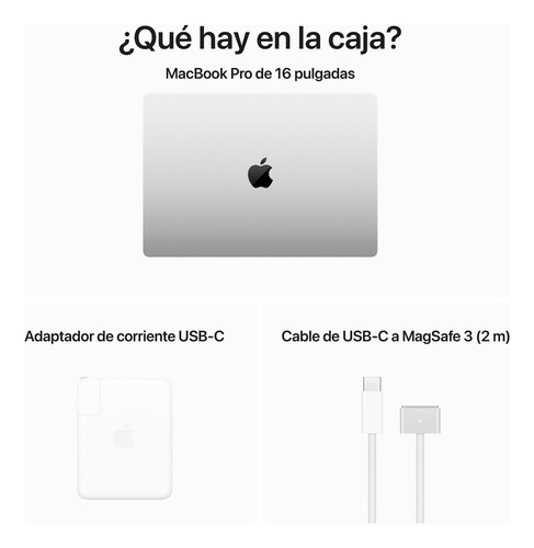 Apple MacBook Pro 16 Chip M3 Pro 18gb Ram 512gb Plata