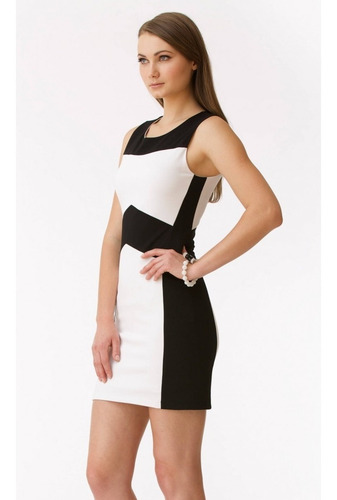 Vestido Tubo Cortes Asimetricos Oferta! Diseñosextrem2013