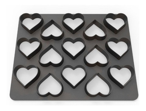 Imagen 3 de 3 de Pack X 3 Cortante Múltiples Estrella-corazón-círculo